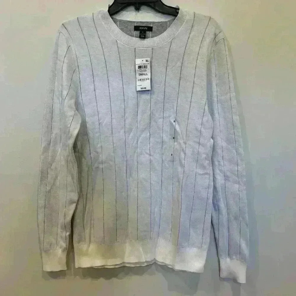 Mens Alfani Novelty Sweater NWT -B3